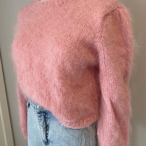 Fuzzy Pink Sweater - Picture 6 of 7